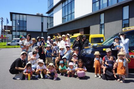 「芳泉ちびっこクラブ」さんの会社見学に協力しました！